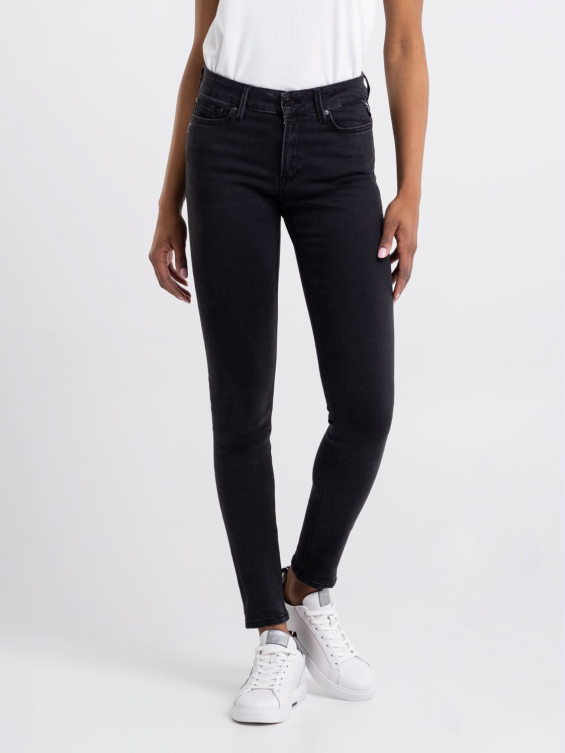 Skinny fit dark grey luzien jeans Replay Jeans - Main Image