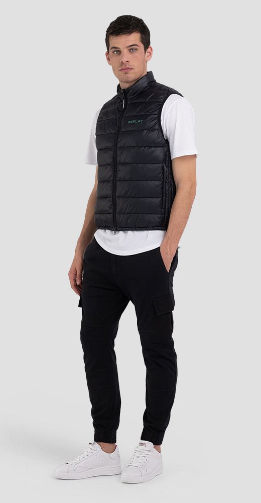 MICRO RIPSTOP QUILTED PUFFER VEST