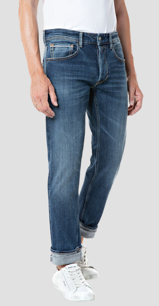 GROVER SELVEDGE STRAIGHT FIT JEANS