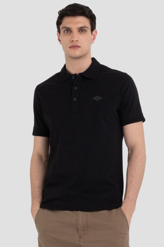 TONAL PIECE-DYED JERSEY POLO 