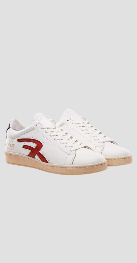 Murray Soft Leather Lace Up Sneaker