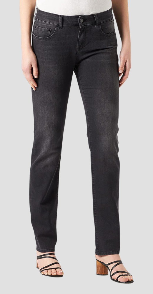 FAABY OVERDYED STRETCH SLIM LEG JEANS